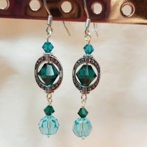 Crystal Dangle Earrings
